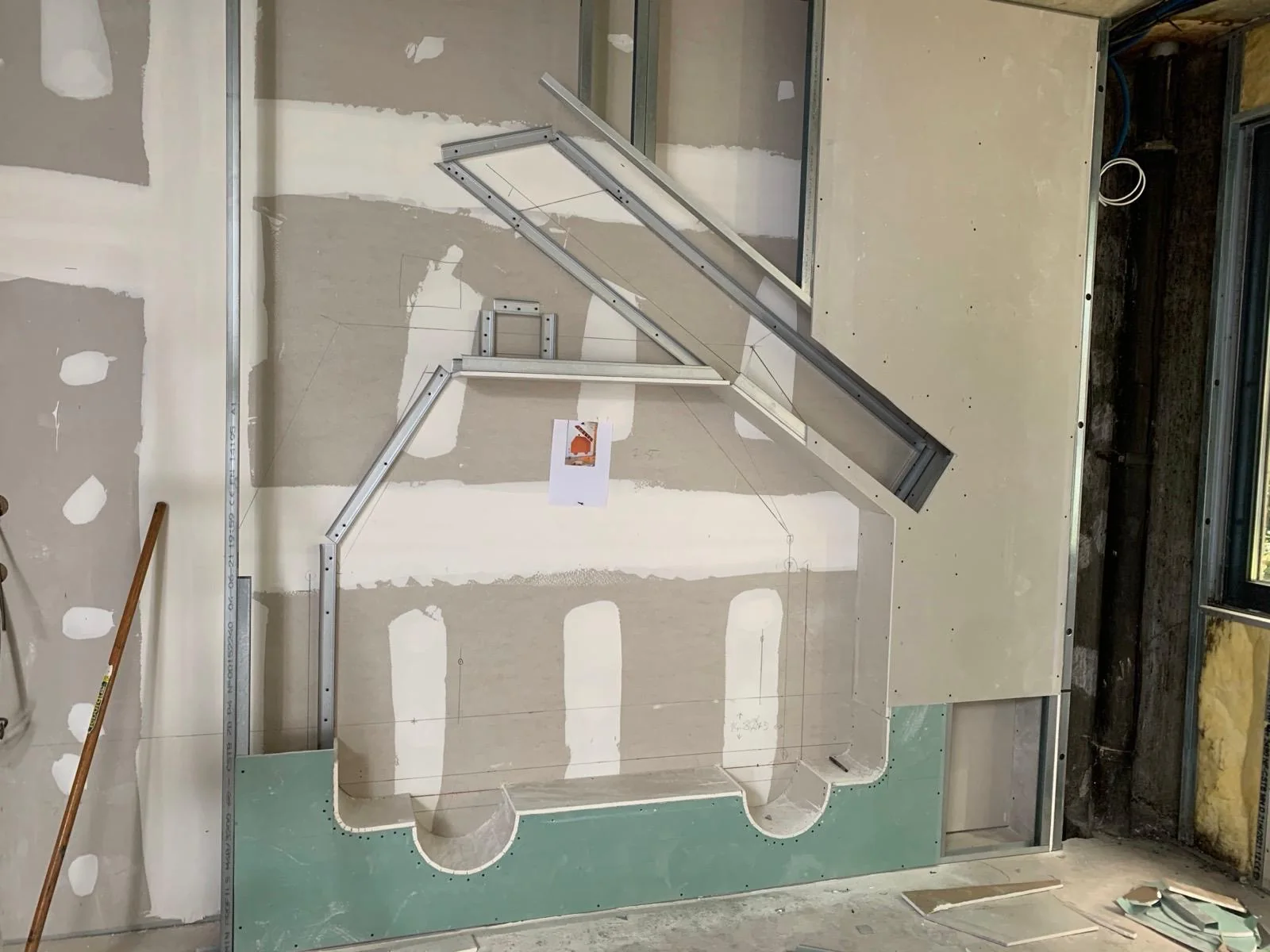 Structure en cours de réalisation